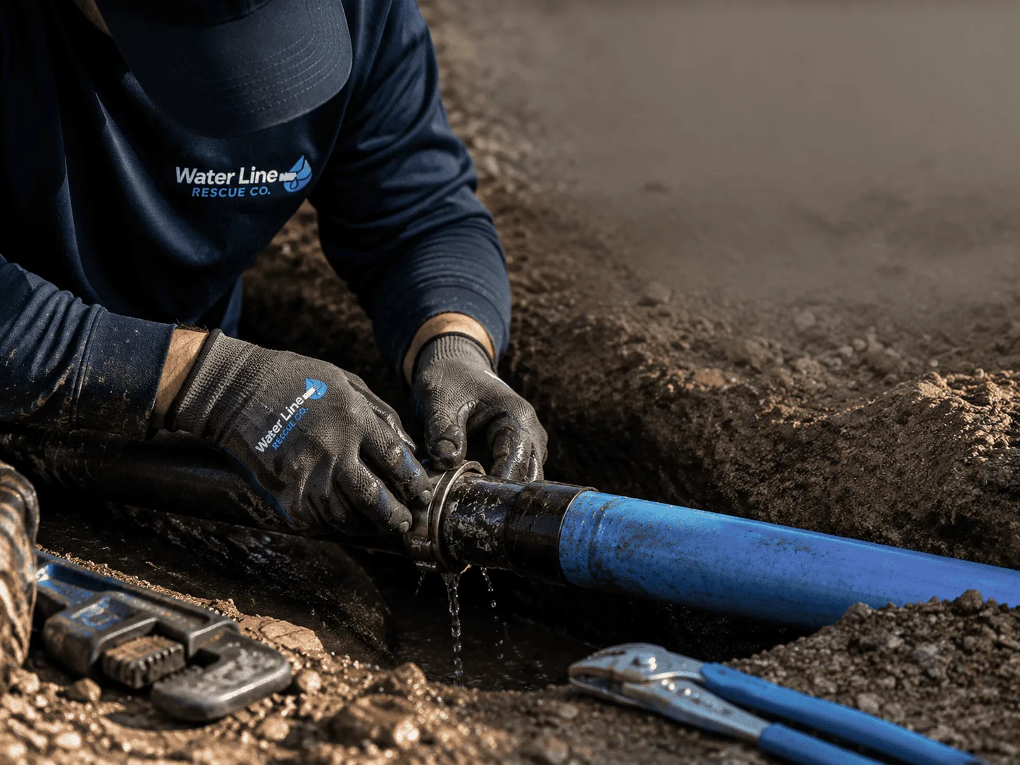 Why choose Water Line Repair in Omaha, GA